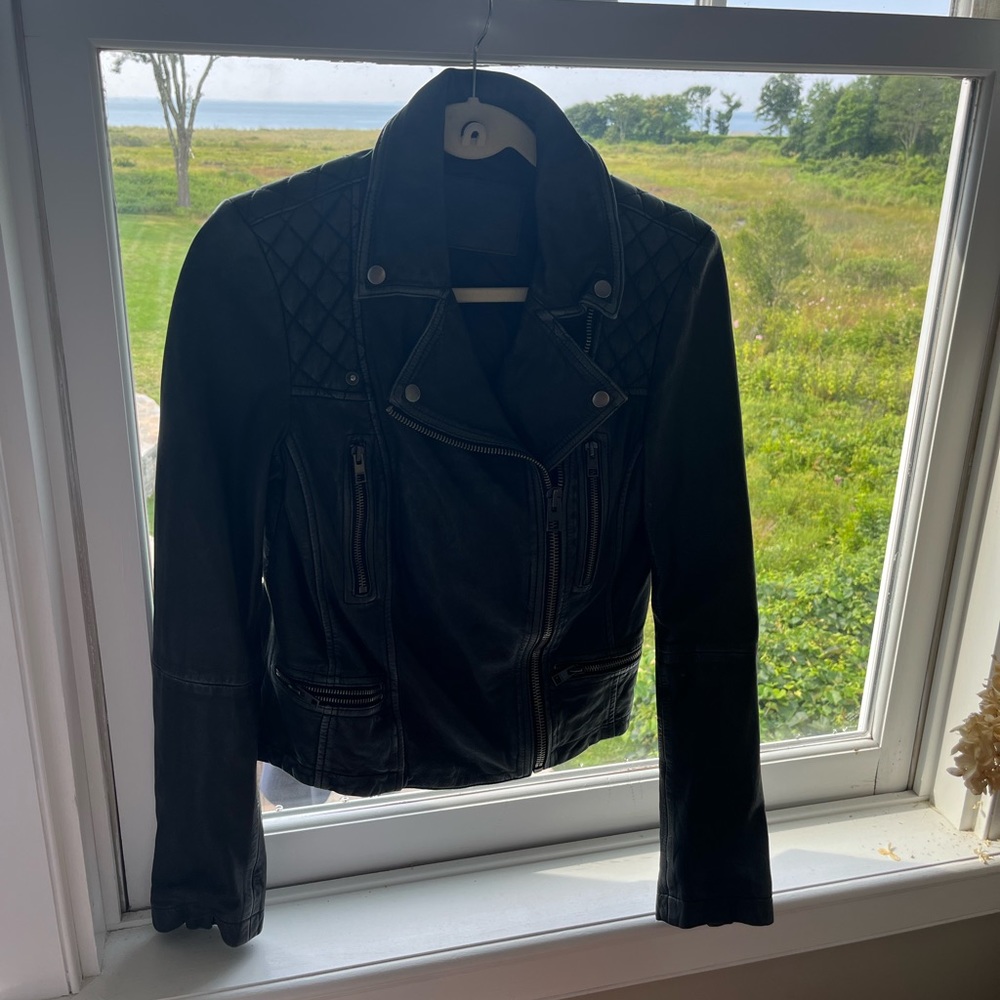 All Saints Leather Jacket